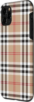 iPhone 11 Pro Checkered Plaid Flannel Gingham Pattern Case...