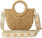 Gets Handwoven Rattan Bag for Women Cross Body Bohemian Straw Bag Vintage Weave Tote Summer Beach Carrying Shoulder Bag…...