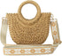 Gets Handwoven Rattan Bag for Women Cross Body Bohemian Straw Bag Vintage Weave Tote Summer Beach Carrying Shoulder Bag…...