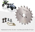 GOOFIT 17mm Sprocket Front for 50cc 70cc 90cc 125cc Motorcycle ATV Dirt Bike Go Kart(428-19T)...