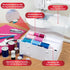 SINGER Double-Sided Thread Spool Organizer - Clear Storage Sewing Box for Embroidery, Craft Room Organization, Stackable Storage Container for Cra...