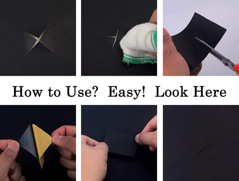 Leather Repair Patch for Couches 17X55inch Large Self-Adhesive refinisher cuttable reupholster Tape Patches kit for Couch Car Seats Furniture Sofa...
