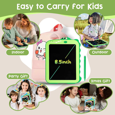 LCD Writing Tablet for Kids, Colorful Toddlers Toys Drawing Board, Educational Kid Toys, Doodle Pad Dinosaur Toys for 2 3 4 5 6 7 8 Year Old Boys ...