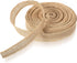 20 Yard Burlap Wide Ribbon Jute Ribbon Natural Burlap Wired Edge Ribbon for Wreaths Crafts Valentine's Day Gift Wrapping Party Decoration Outdoor ...