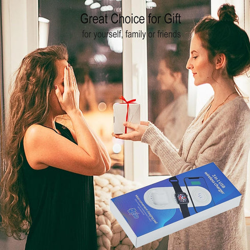 3 in 1 Wireless Charger for iPhone, Apple Watch, AirPods...