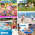 50 Pcs Reusable Water Balloon, Water Soaker Balls Water Toys Bulk with Bag Soft Cotton Beach Balls Pool Water Toys for Kids & Adult Water Toys Out...