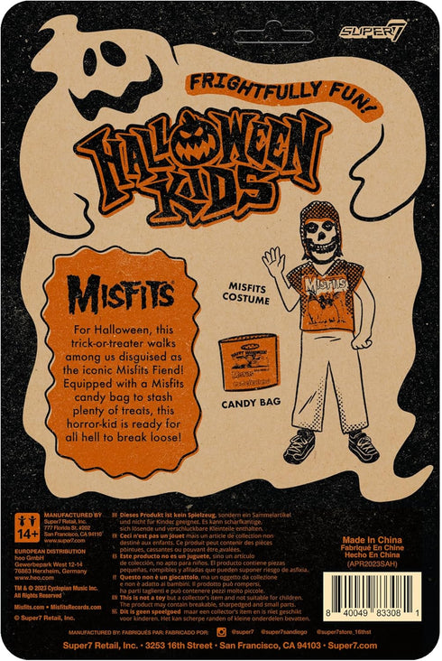 Super7 Misfits Halloween Kids Misfits Boy - 3.75" Misfits Action Figure with Accessory Classic Music Collectibles and Retro Toys...
