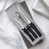 Rada Cutlery Peel, Pare and Slice Set, Black Handle...