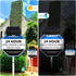 OOSSXX Solar Power Deck LED Light Clip-On Yard Security Sign Spotlight (Large Capacity Battery, Max14 Hours Working)...