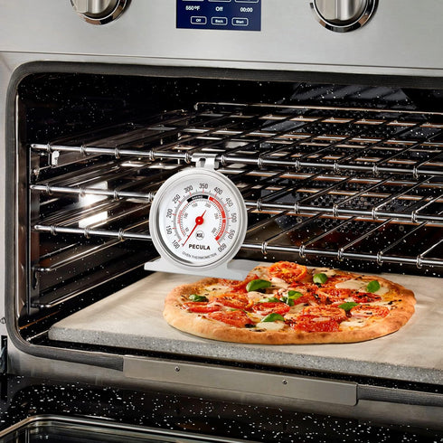 2 Pack Oven Thermometer 50-300°C/100-600°F, Oven Baking Chef Thermometer Instant Read Stainless Steel Thermometer Kitchen Cooking Thermometer, Ove...