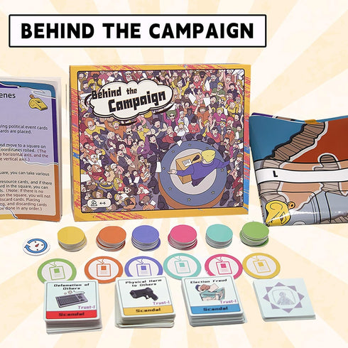 Trump Board Games Spy Board Game for Parties: Strategic and Bluffing Fun for 4-6 Players – Ideal for Teens and Adults...