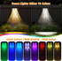 Warm White Solar Fence Lights Outdoor Waterproof Led,Step Lights Solar Powered Fence Light for Wall,Fence,Yard,Pool,Stairs. (4 * 1.68 * 1.57in-2)...