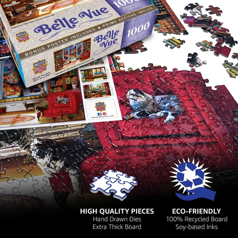 MasterPieces 300 Piece EZ Grip Jigsaw Puzzle - Hidden in The Branches - 18"x24"...