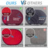 Easy Wear & Off, KooMall Silicone Pot Holders Set, Multi-Purpose Hot Pads for Kitchen, Trivets Potholders Oven Mitts for Baking Cooking Hot Dishes...
