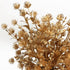 Christmas Artificial Flowers, Golden Baby Breath Gypsophila Plastic Plant Fake Plants for Wedding Bridal Bouquet Party Indoor DIY Home Office Tabl...