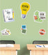 Carson Dellosa Playful Classroom Reminders Mini Bulletin Board—Motivational Reminders and Positive Affirmations, Homeschool and Classroom Decor (1...