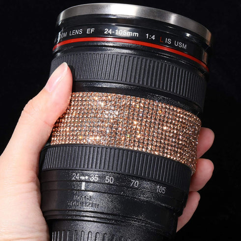 Self Adhesive Rhinestone Strips Diamond Bling Crystal Ribbon Sticker Wrap for Craft Jewel Tape Roll with 2 mm Rhinestones for DIY Car Phone Christ...