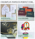 Cardstock Warehouse Colorplan Azure Blue - 8.5 x 11" - 100 Lb. / 270 Gsm Matte Premium Cardstock Paper - 25 Sheets...