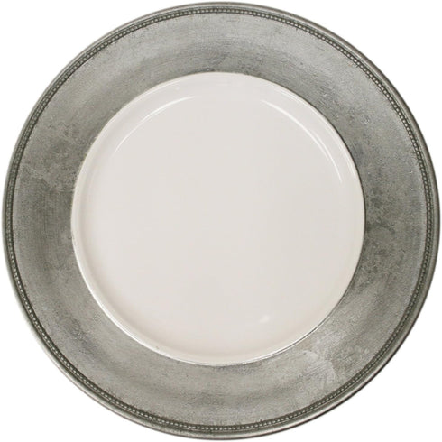 Charge It by Jay Leaf Charger Plate 13” Decorative Melamine Service Plate for Home, Professional Dining, Perfect for Upscale Events, Dinner Partie...