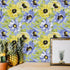 5445 Floral Peel and Stick Wallpaper 17.7" x 9.8ft Daisy Flower Contact Paper Self Adhesive Removable Furniture Vinyl Decorative Film for Home Dec...