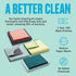 E-Cloth 6-pc Home Cleaning Essentials, Contains Multiple Microfiber Cleaning Cloths for a Streak-free Clean Glass, Window, Kitchen, Dust, Granite,...