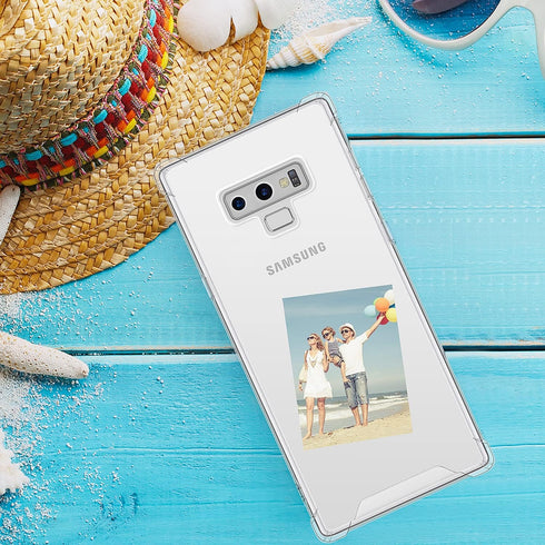SALAWAT Galaxy Note 9 Case, Clear Cute Gradient Slim Phone Case Cover Reinforced TPU Bumper Hard PC Back Shockproof Protective Case for Samsung Ga...
