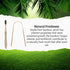 Bamboo Toothbrush and Tongue Cleaner - 4x4 Pack...