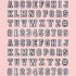 74 Pack Letter Decoration Charms 0-9# Number, Alphabet ABC-Z Characters for Boy Girl Teens Men Women and Adults...