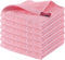 Homaxy 100% Cotton Terry Kitchen Dish Cloths, Ultra Soft and Absorbent Dish Towels for Kitchen, Suitable for Drying and Washing Dishes, 6 Pack, 12...