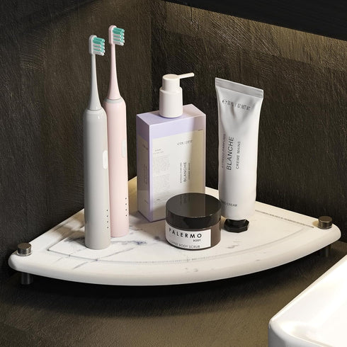 Sink Caddy Instant Dry Sink Organizer, Diatomite Stone Sink Tray, Fast Drying Stone Sink Organizer Kitchen Bathroom Countertop Minimalism...