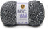 Lion Brand Yarn Basic Stitch Anti-Pilling Yarn for Crocheting, Knitting, and Crafts, Black/White, 1 Pack...