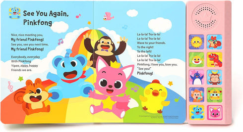 Pinkfong Sing-Alongs 10 Button Sound Book | Baby Shark Toys | Learning & Education Toys | Interactive Baby Books for Toddlers 1-3 | Gifts for Boys...