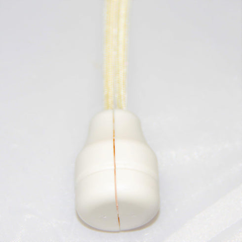 8 Pack Safety White Blind Knobs. This Tassel Separates The Pull Cords When Excessive Pressure is Detected to Avoid Potential Child Or Pet Strangul...