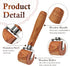 Savina Quilting Seam Roller, Wooden Pressing Roller, Easy to Grip Handle Tools for Quilting, Sewing, Wallpaper, Home Decoration....