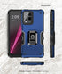 Case for T-Mobile Revvl 6 Pro 5G Case Revvl 6X Pro 5G Case with Screen Protector Kickstand Holder Built-in Magnetic Car Mount Shockproof Camera Pr...