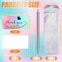 Qilery 15 Set Stainless Steel Pen Thank You Pens Gifts Blanks Resealable Pouch Bag and Holographic Thank You Cards Set for DIY Glitter Pen Epoxy P...