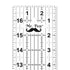 Mr. Pen- Sewing Ruler, 3 x17 Inch, Acrylic Ruler, Quilting Ruler, Cutting Ruler, Acrylic Ruler for Cutting Fabric, Rulers for Quilting and Sewing,...