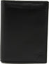 RFID Safe Men L-Fold Trifold Leather Wallet Hipster Key Holder Zip Bill Slot in Gift Pouch (Black 53-35 NON RFID)...
