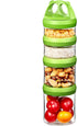 SELEWARE Portable Stackable Food Storage Containers for Snacks Formula Powder and Drinks Twist Lock System Airtight Leak-proof BPA and Phthalate F...