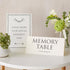 ANGEL & DOVE Funeral Guest Book & 2 Signs Set - Ivory, 12 x 8 - Create a Beautiful Memory Table at a Memorial or Celebration of Life...