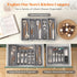 Lifewit Silverware Drawer Organizer, Expandable BPA Free Utensil Tray for Kitchen, Adjustable Flatware and Cutlery Holder for Spoons Forks Knives,...