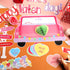 TaoBary 85 Pcs Valentine's Day Bulletin Board Set 3D Heart Honeycomb Owl Love Truck Bulletin Board Cutouts Valentine's Day Classroom Decorations f...