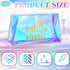 12 Pcs Bachelorette Makeup Bags Retro Disco Cowgirl Recovery Kit Bags Girls Trip Holographic Cosmetic Bags with Zipper Gift Bags for Women (I Do C...