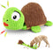 Dog Squeak Toys Dogs Enrichment Treat Dispensing Puzzle Toys Interactive Dog Toys for Large Medium Small Dogs...