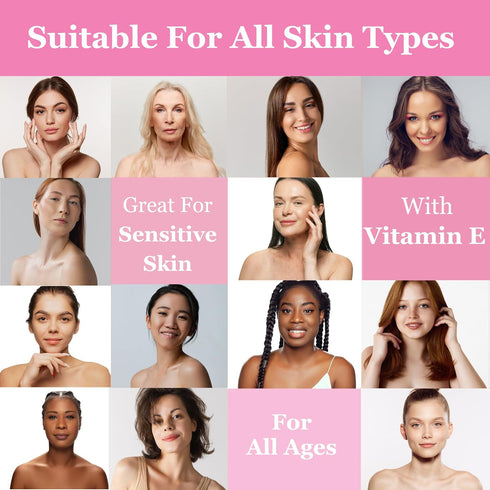 mivida Hypoallergenic Makeup Remover Wipes 2 Pack of 25 Count | Facial Cleansing Make up Remover Face Wipes with Vitamin E | Fragrance Free, Alcoh...