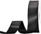 YAMA Double Face Satin Ribbon - 1 inch 25 Yards for Gift Package Wrapping,Floral Design,Hair Accessories,Crafting,Sewing,Wedding Decor, Black...