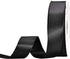 YAMA Double Face Satin Ribbon - 1 inch 25 Yards for Gift Package Wrapping,Floral Design,Hair Accessories,Crafting,Sewing,Wedding Decor, Black...