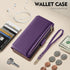 Antsturdy for iPhone 15 Pro Max Wallet Case?RFID Blocking? PU Leather Phone Case Women Men flip Shockproof Protective Cover with Strap Zipper Pock...
