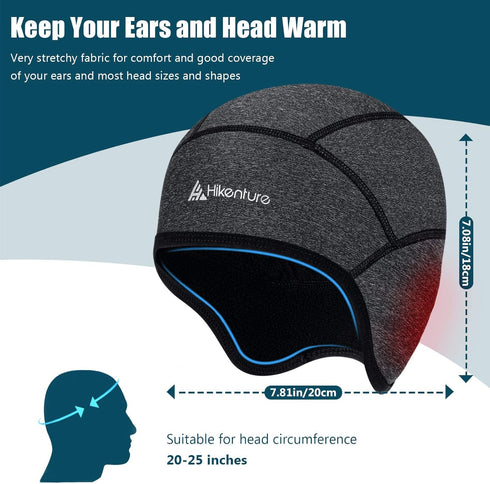 Hikenture Winter Skull Cap Helmet Liner for Men Women Thermal Hat...