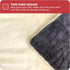 Downtown Pet Supply - Dog Crate Mat - Comfort Dog Bed or Cat Bed - Soft Fleece Nap Mat - Easy Maintenance, Machine Washable Dog Bed - Oatmeal/Char...